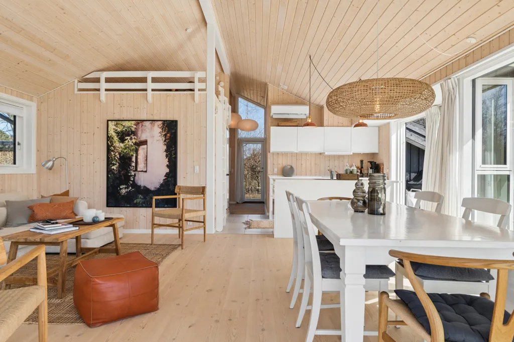 Salle à manger - Holiday Home with Beach Access in Vejby