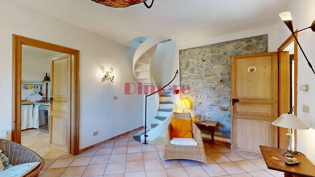 Entrée - Restored Stone Villa with Open Valley View in Casanova Lerrone