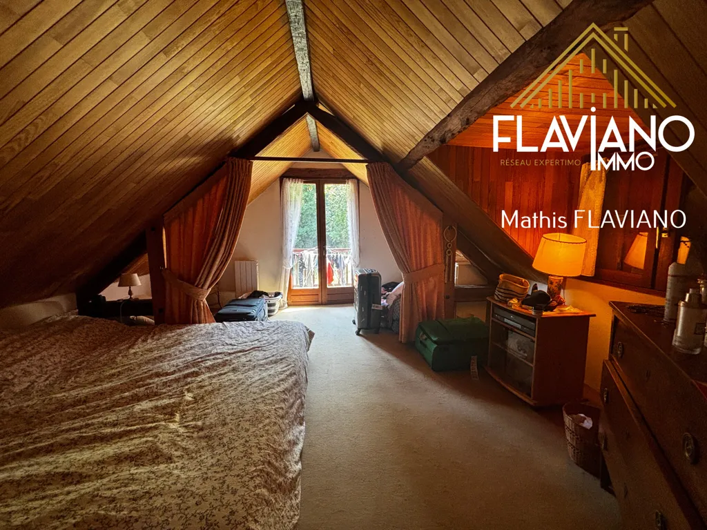 Schlafzimmer - Two-House Property with Mountain Views near Barcelonnette