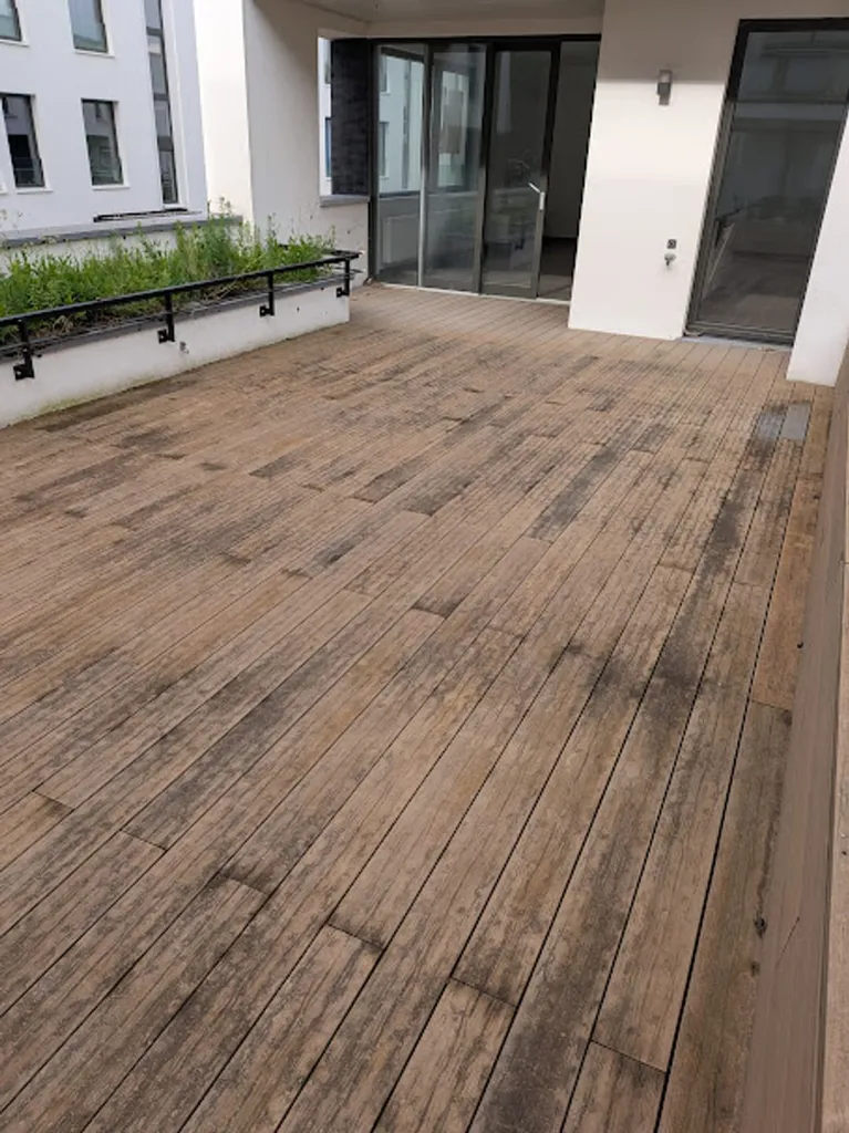 Terrasse - Appartement avec Terrasse au Pied du Parc Duden