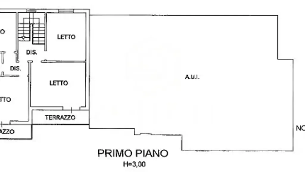 Plan - Bifamiliar Villa with Garden in Ravenna