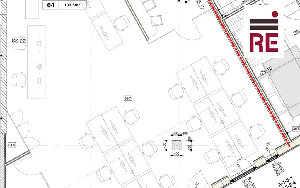 Plan - Modern Office with City Views in Tallinn Centre
