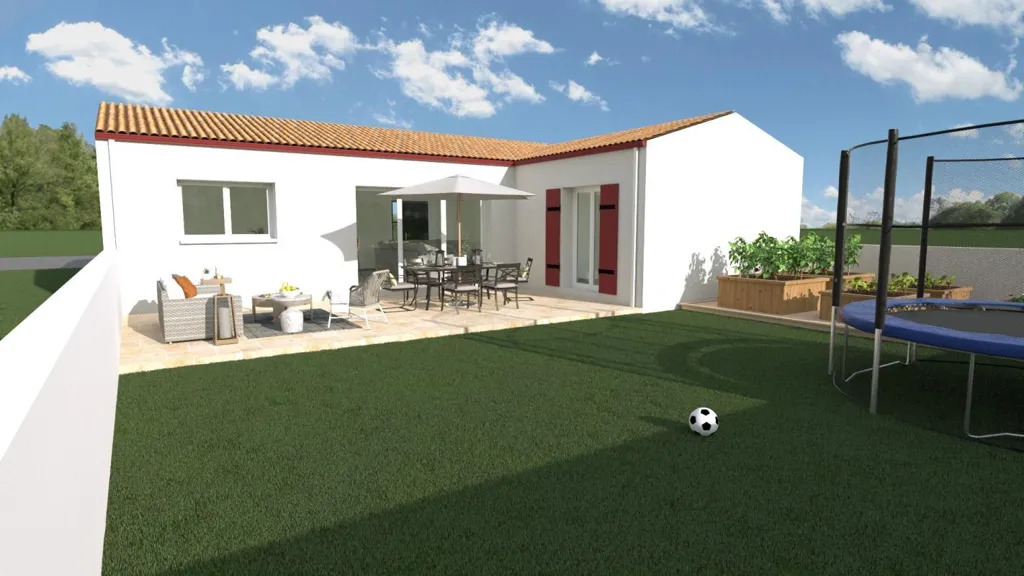 Maison 4 Chambres avec Garage à La Jarrie