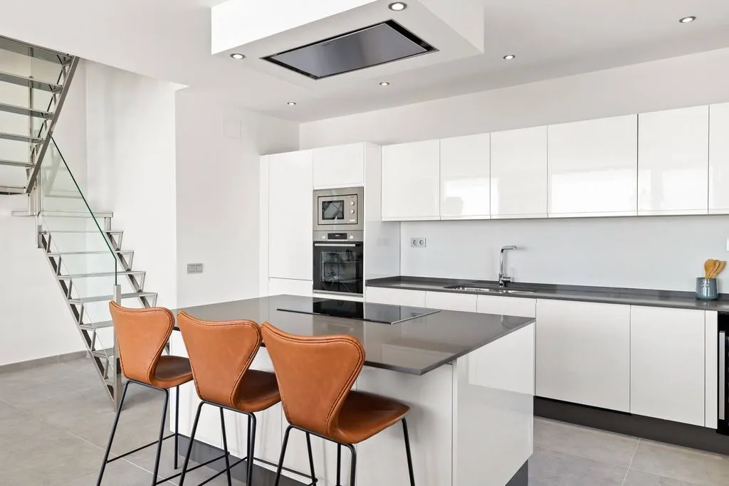Köök - 3-Bedroom Penthouses with Sea View in Marbella