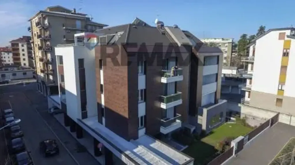 Vue aérienne - Designer Loft with Private Garden in Busto Arsizio