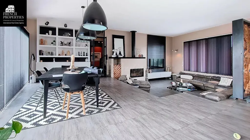 Salle à manger - Villa d'Architecte avec Piscine à Perpignan