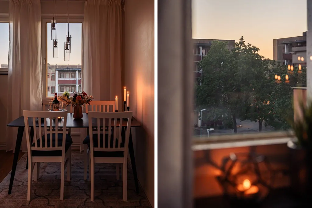 Söögituba - Renovated 1.5-Bedroom Flat with Balcony in Orminge