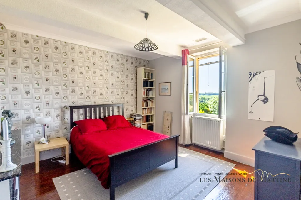 Bedrooms - Character House with Pool in Mauvezin, Gers