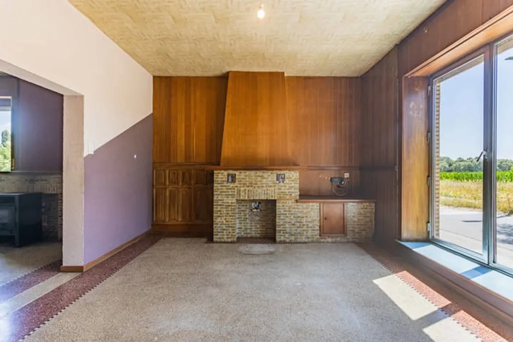 Living Room - House to Renovate with Garden in Meldert