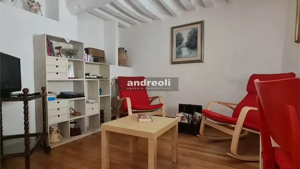 Séjour - Restored Stone Townhouse in Castelplanio