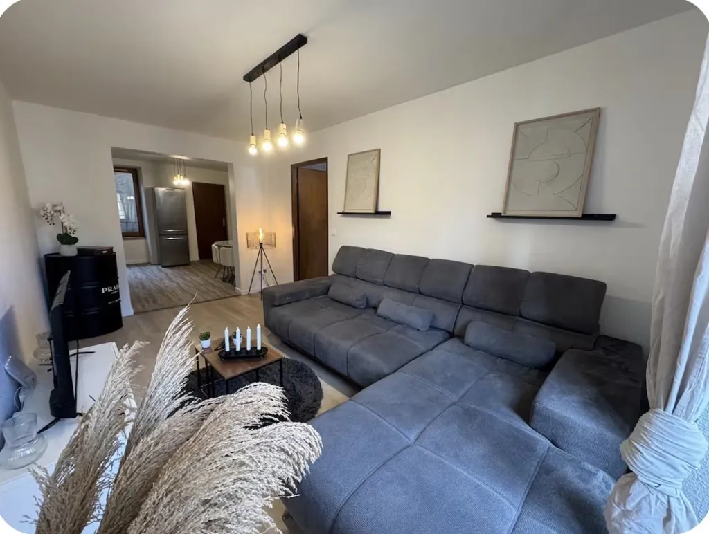 Séjour - Appartement Meublé pour Location Airbnb à Paris
