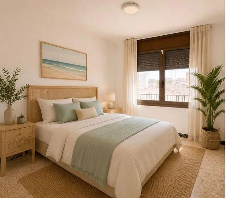 Chambres - Apartment with Balcony in Cunit's Old Town