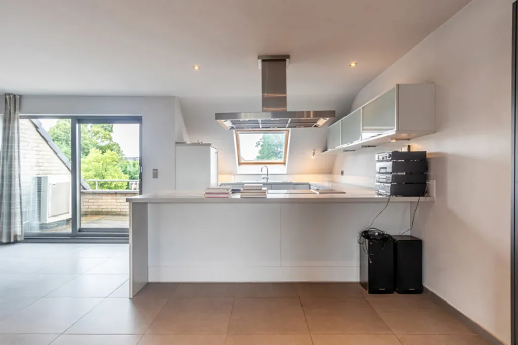 Cucina - Light-Filled Apartment with Terrace in Diest