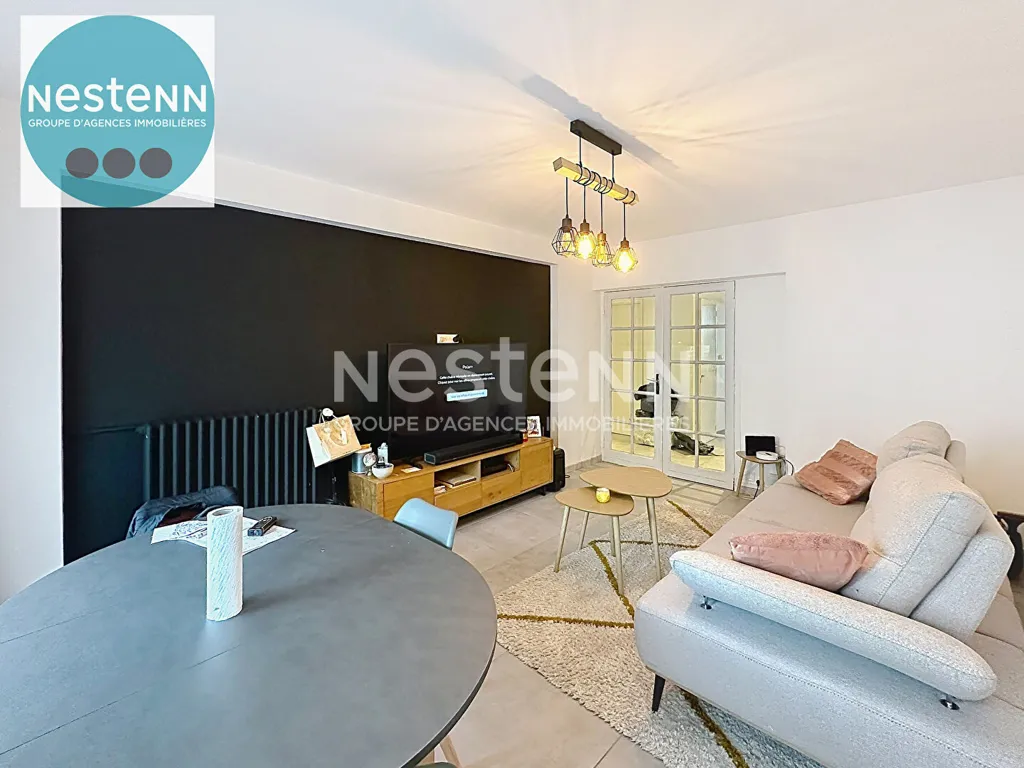 Séjour - Appartement avec Balcon et Vue Dégagée à Blois
