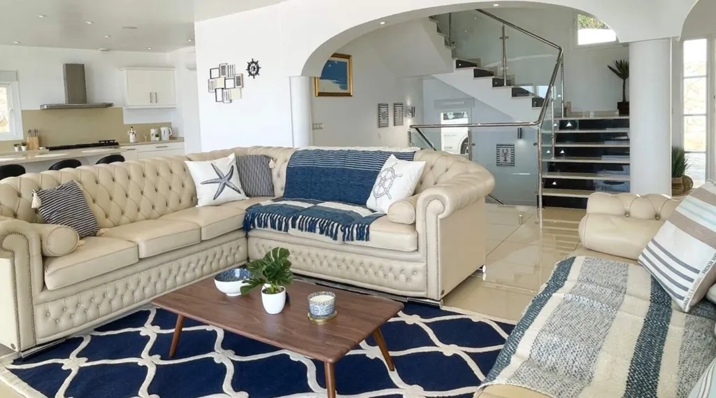Séjour - Villa with Sea Views in Altea