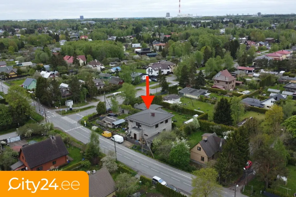 Vista aerea - Semi-Constructed House with Strong Construction in Quiet Area