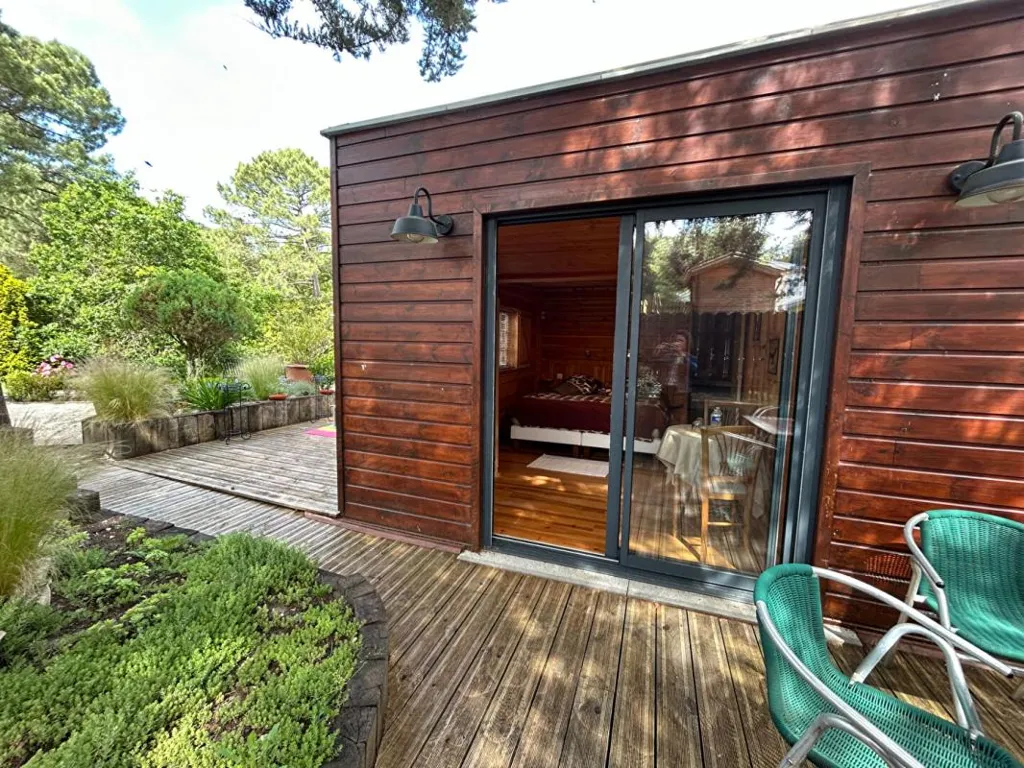 Terrasse - Villa avec Jardin à Carcans, Proche Lac