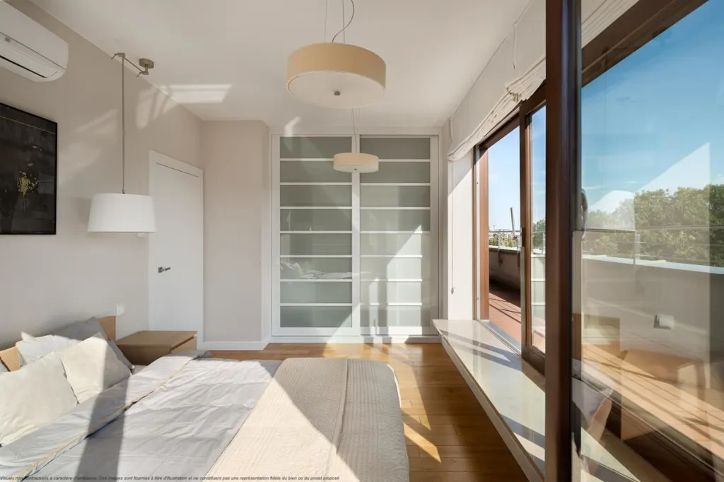 Camere da letto - 4-Piece Apartment with Balcony in Puteaux