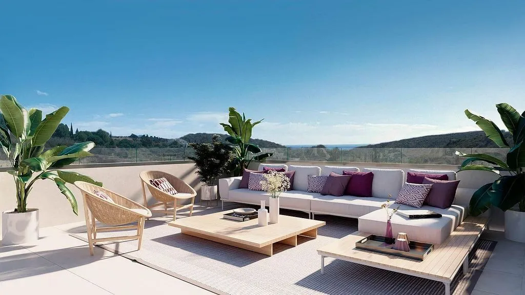 Terrass - Penthouse with Pool in Casares