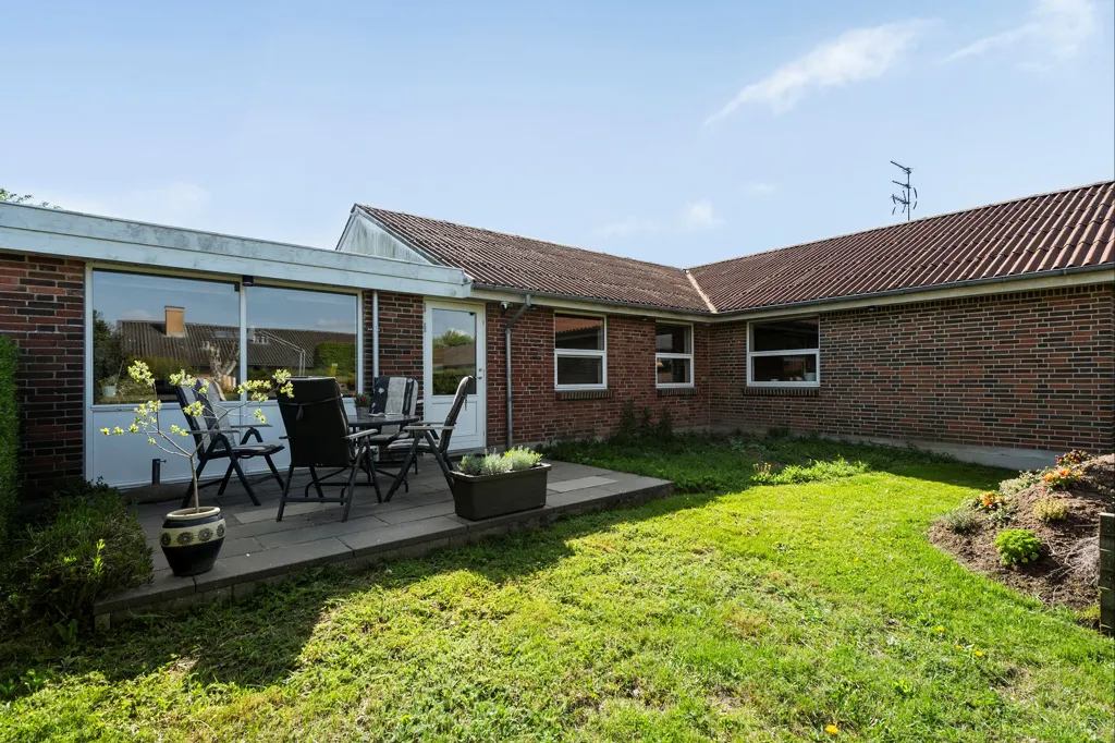 Jardin - Fenced Villa with Garden in Galten