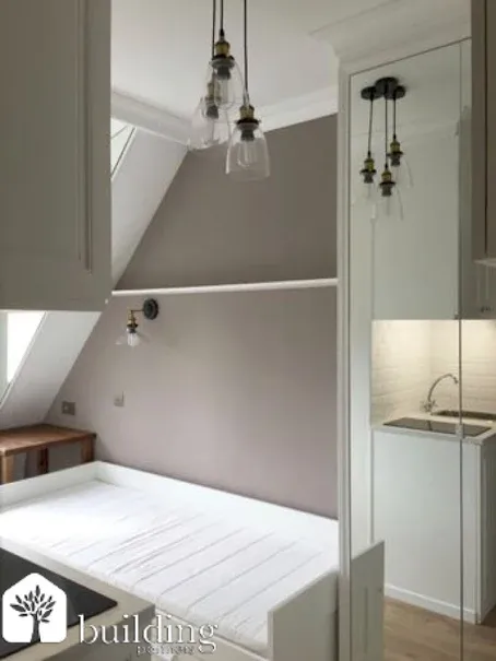 Chambres - Appartement 1 Pièce avec Vue Sud-Est à Paris 17ème