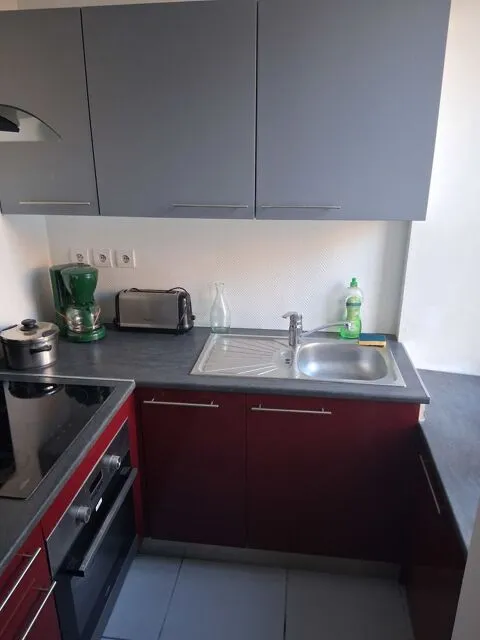 Cuisine - Studio Meublé dans le Quartier St Martin d'Etampes