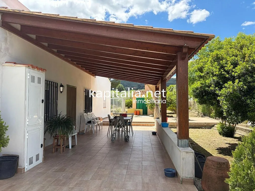 Terrass - Chalet with Garden and Garage in Ontinyent