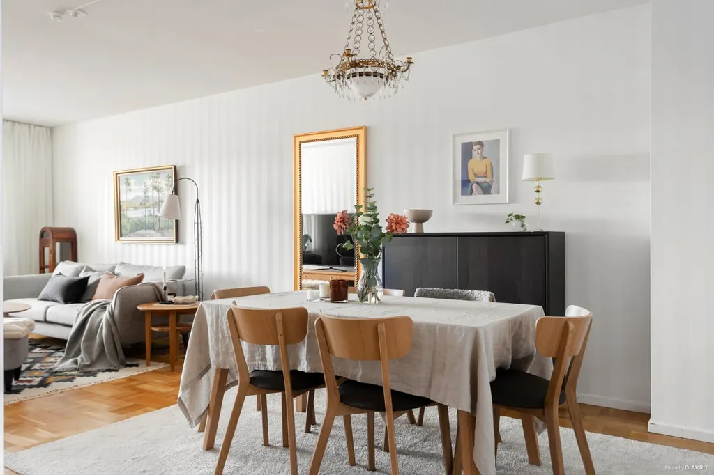 Söögituba - Apartment with Glass Balcony in Karlstad