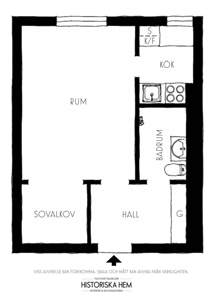 Plaan - 1920s Flat with Balcony in Södermalm
