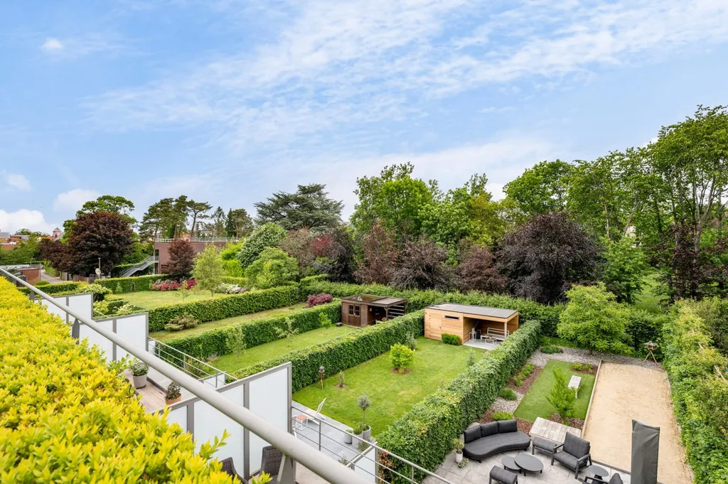 Vue aérienne - Penthouse avec terrasse spacieuse à Heist-op-den-Berg