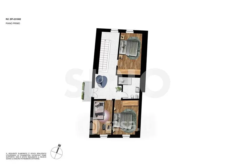 Plaan - Terraced House with Private Courtyard in Spilimbergo Centre