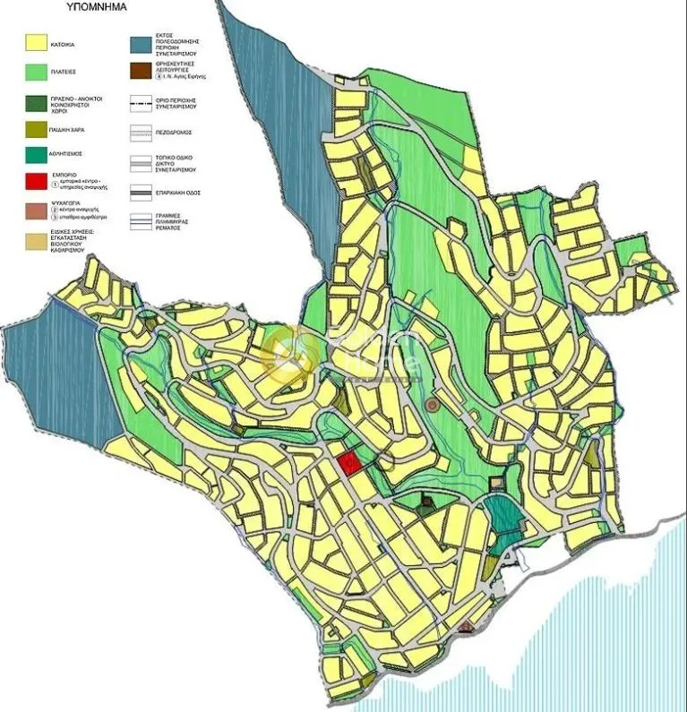 Corner Plot with Sea View in Karystos