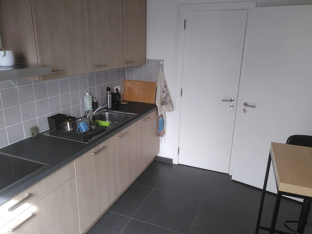 Cuisine - Appartement EPC A++ avec Terrasse à Bruxelles 1020