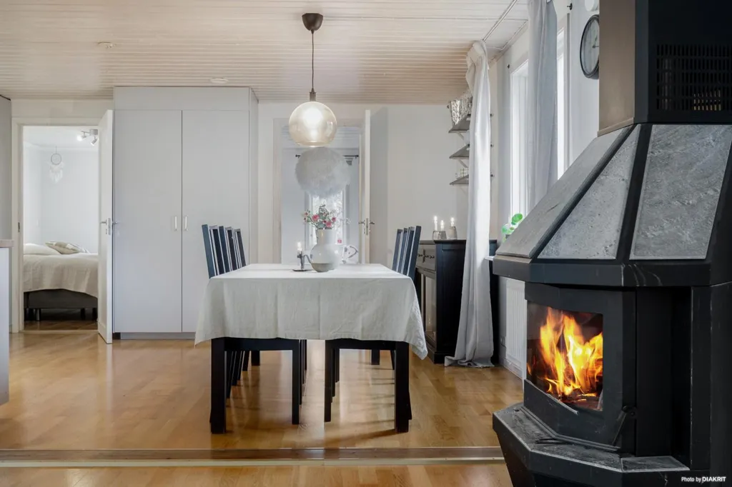 Söögituba - Villa with 4 Bedrooms in Evlinge, Värmdö
