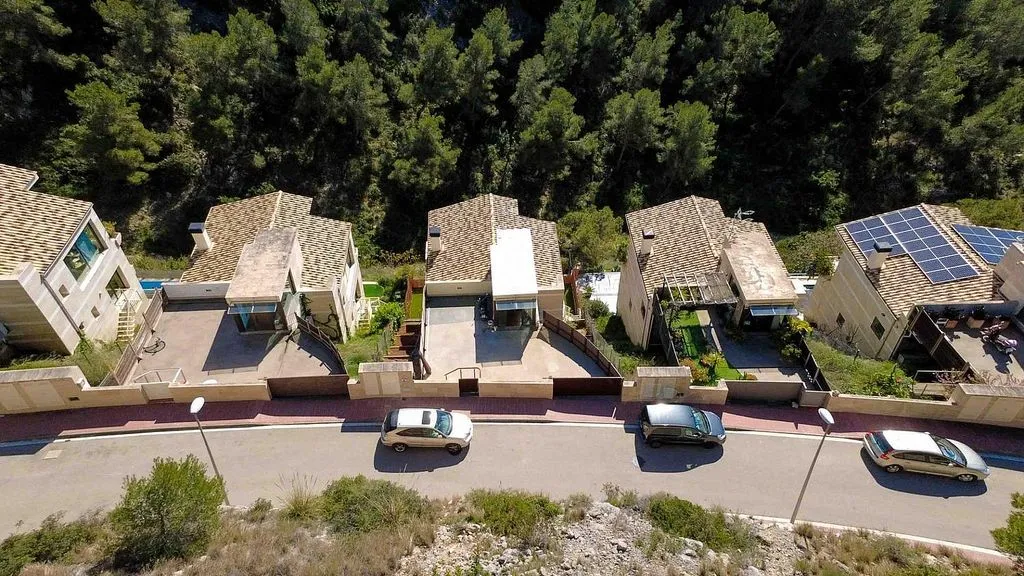 Õhuvaade - Luxury House with Sea View in Sitges