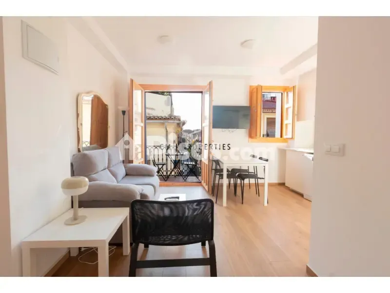 Séjour - Modern Flat with Balcony in El Carmen, Valencia