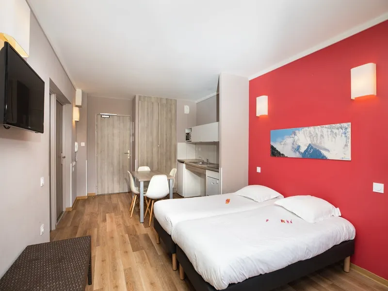 Chambres - Studio en Résidence Tourisme à Isola 2000