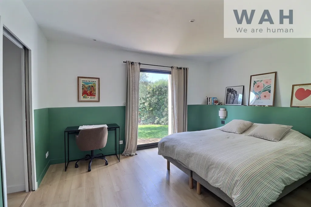Chambres - Villa Contemporaine avec Piscine à Mauguio