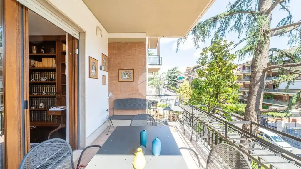 Balcony - Fully Rented 4-Bedroom in Signorile Compounds, Rome