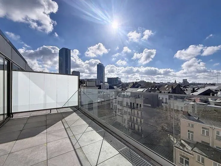 Terrasse - Appartement au Boulevard Bischoffsheim à Bruxelles