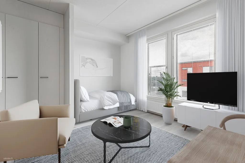 Soggiorno - First Floor Flat with Garden in Masala, Kirkkonummi