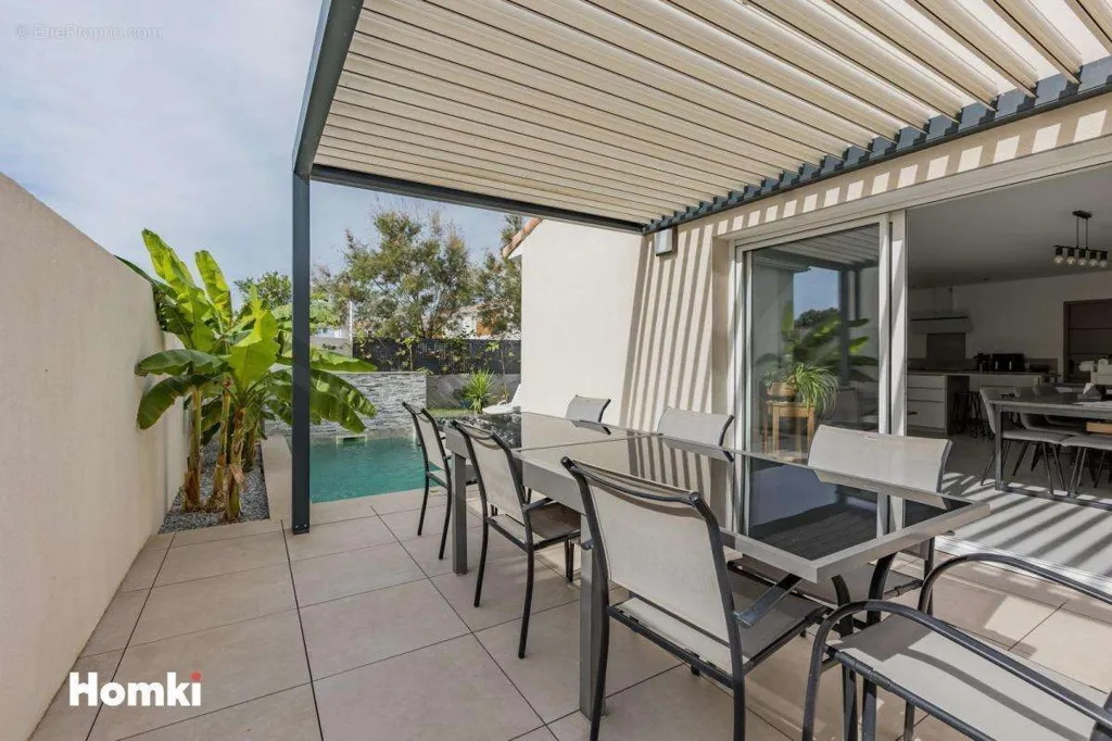 Terrass - Contemporary Villa with Pool in Marseillan