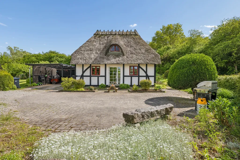 Välivaade - Straw-Thatched Cottage with Forest View in Odense