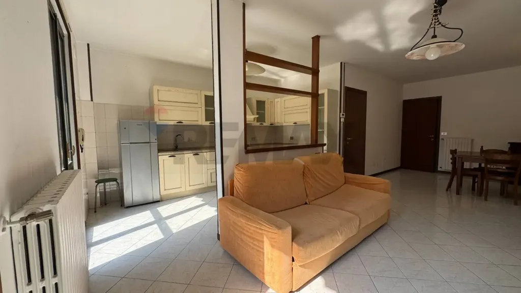 Living Room - Independent House with Private Courtyard in Gavardo