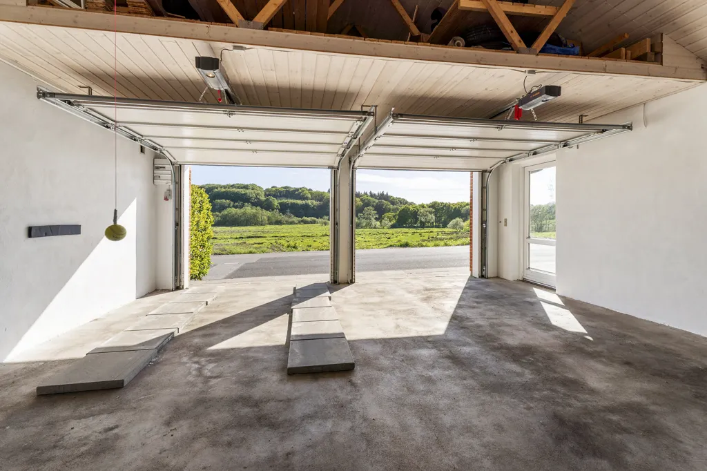 Garage - Architect-Designed Villa with Ådalen View