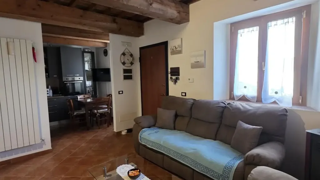 Soggiorno - Terraced House with Private Garden in Collesalvetti