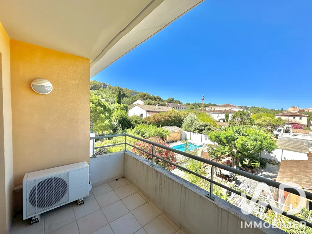 Balcone - T2 with Terrace in Central Le Pradet