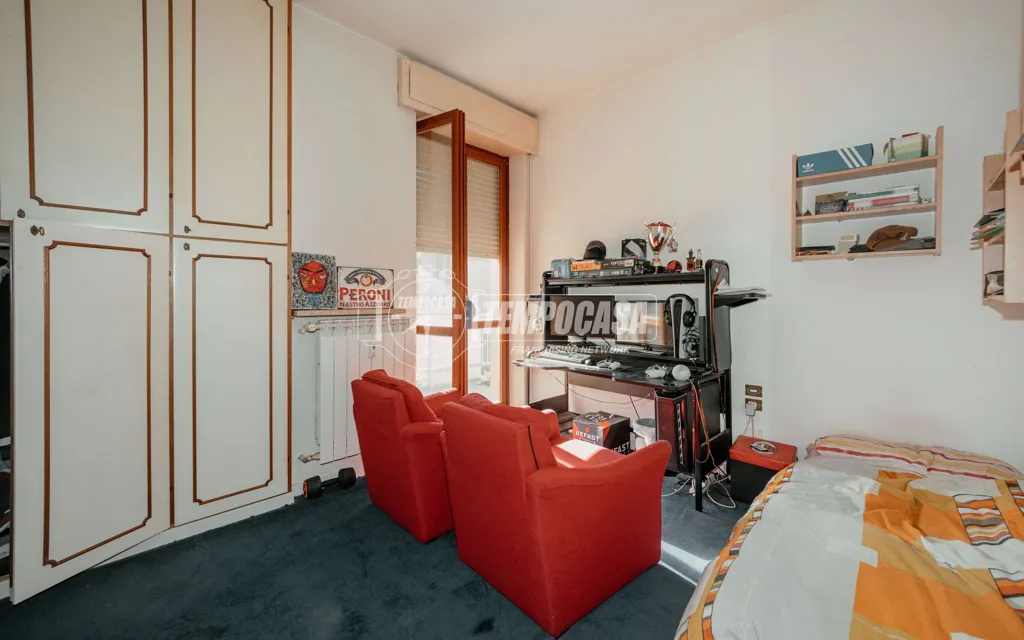 Chambres - Renovated Apartment with Balconies in Vigevano