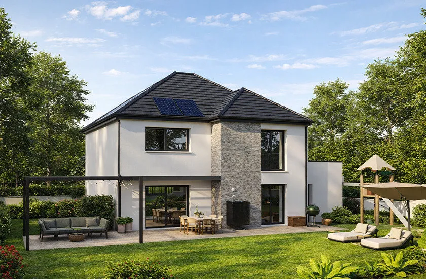 Maison Contemporaine avec 5 Chambres à Gueux