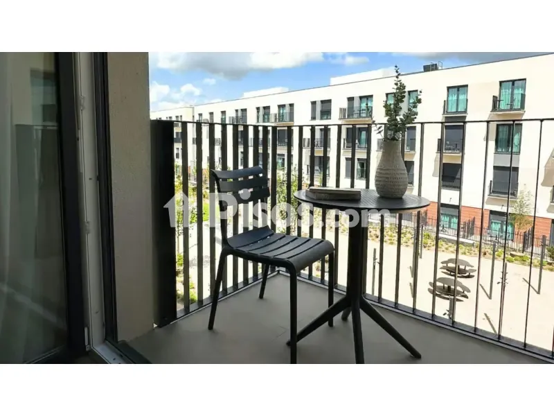 Balcon - Modern Studio with Terrace in Alcobendas